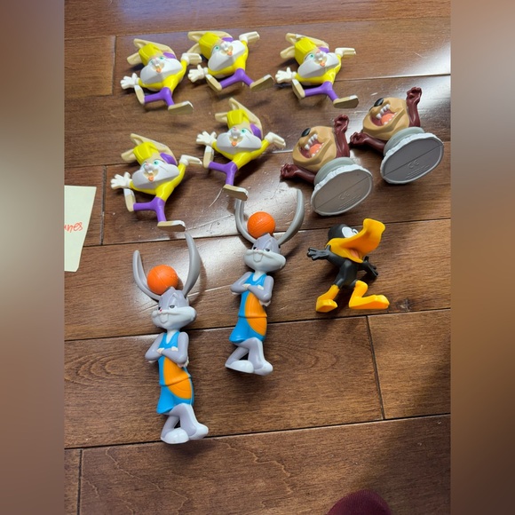 Looney Tunes Space Jam Basketball - McDonald’s Happy Meal Toys - Lot Of 10 - Picture 3 of 6